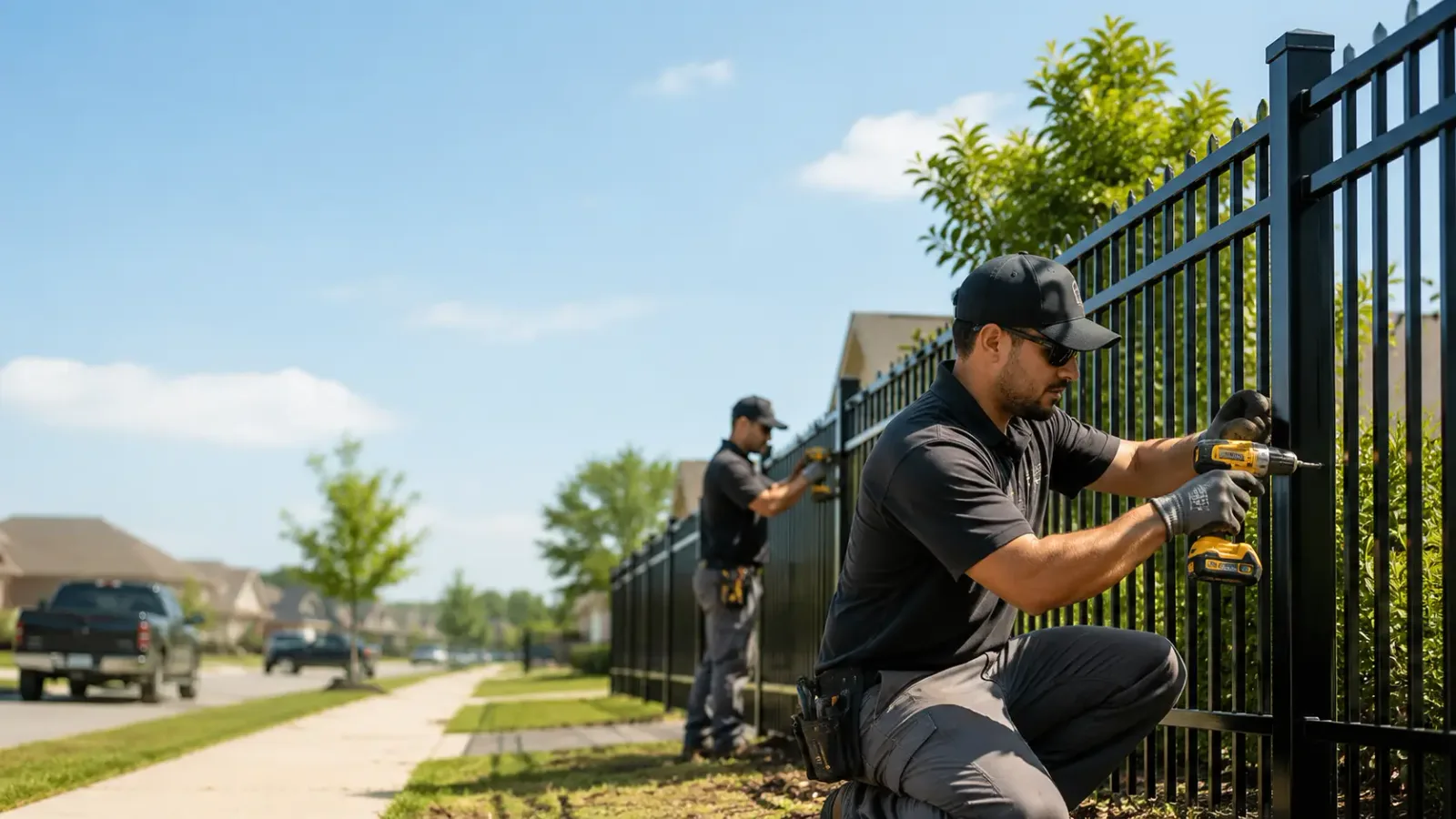 Metal Fence Installation in Schererville, IN